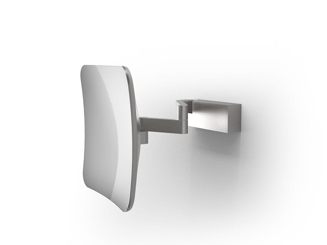 Настенное квадратное увеличительное зеркало Decor Walther VISION S UNLIT 5X ARCH-00062704 - Вид №1