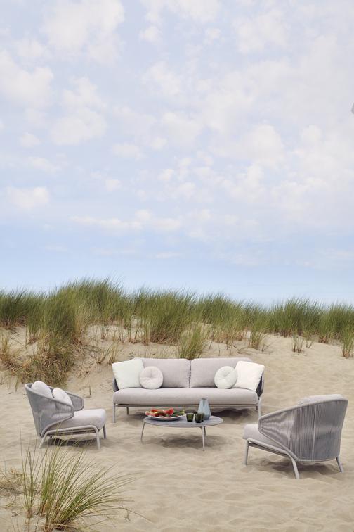 MNST137 Журнальные столики pcsts белые f8 ⌀60см Manutti Mood - Вид №11