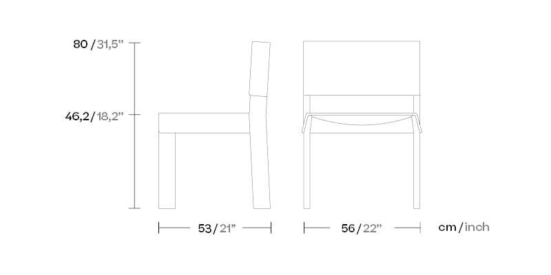 Стул из тикового дерева Kettal группа ARCH-00034610 - Вид №2