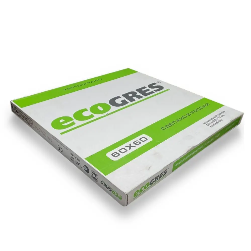 Керамогранит ECOGRES ET00 60×60 бежевый для пола и стен 89401295 STLM-1566821 - Вид №9