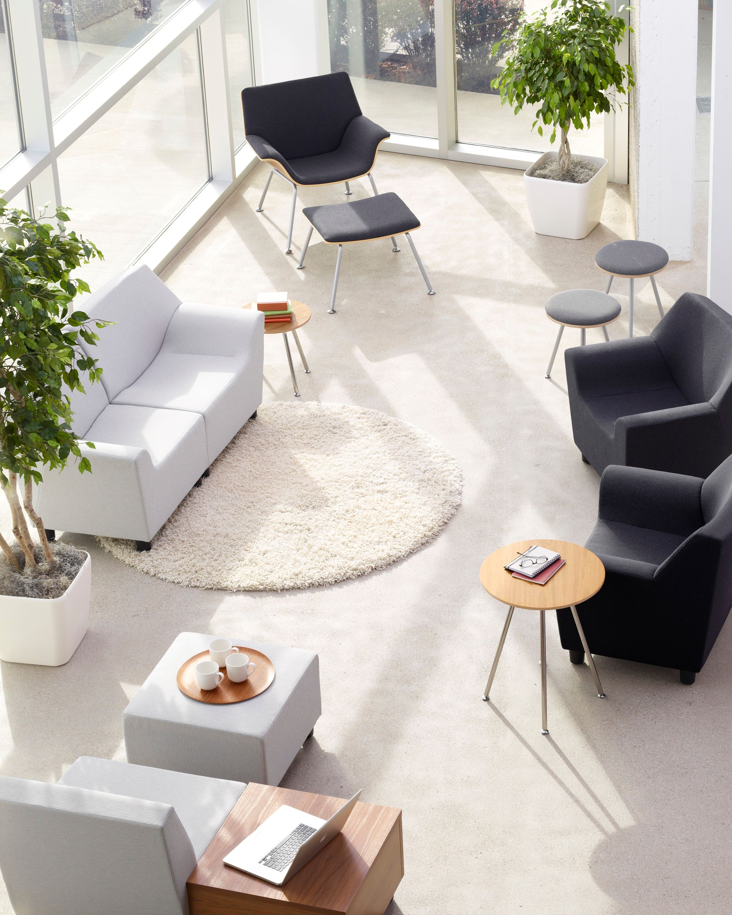 Тканевое кресло с подлокотниками Herman Miller Swoop ARCH-00114829 - Вид №13