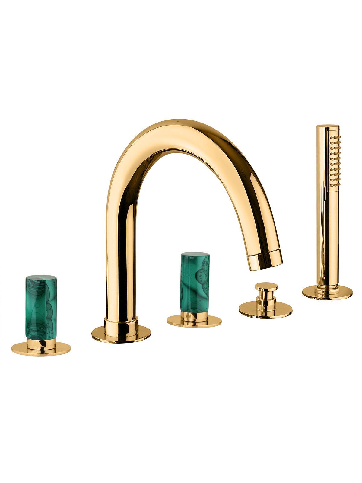 Встраиваемый смеситель для ванны с ручным душем Rubinetterie Frattini Pepe XL ARCH-00112668 - Вид №16