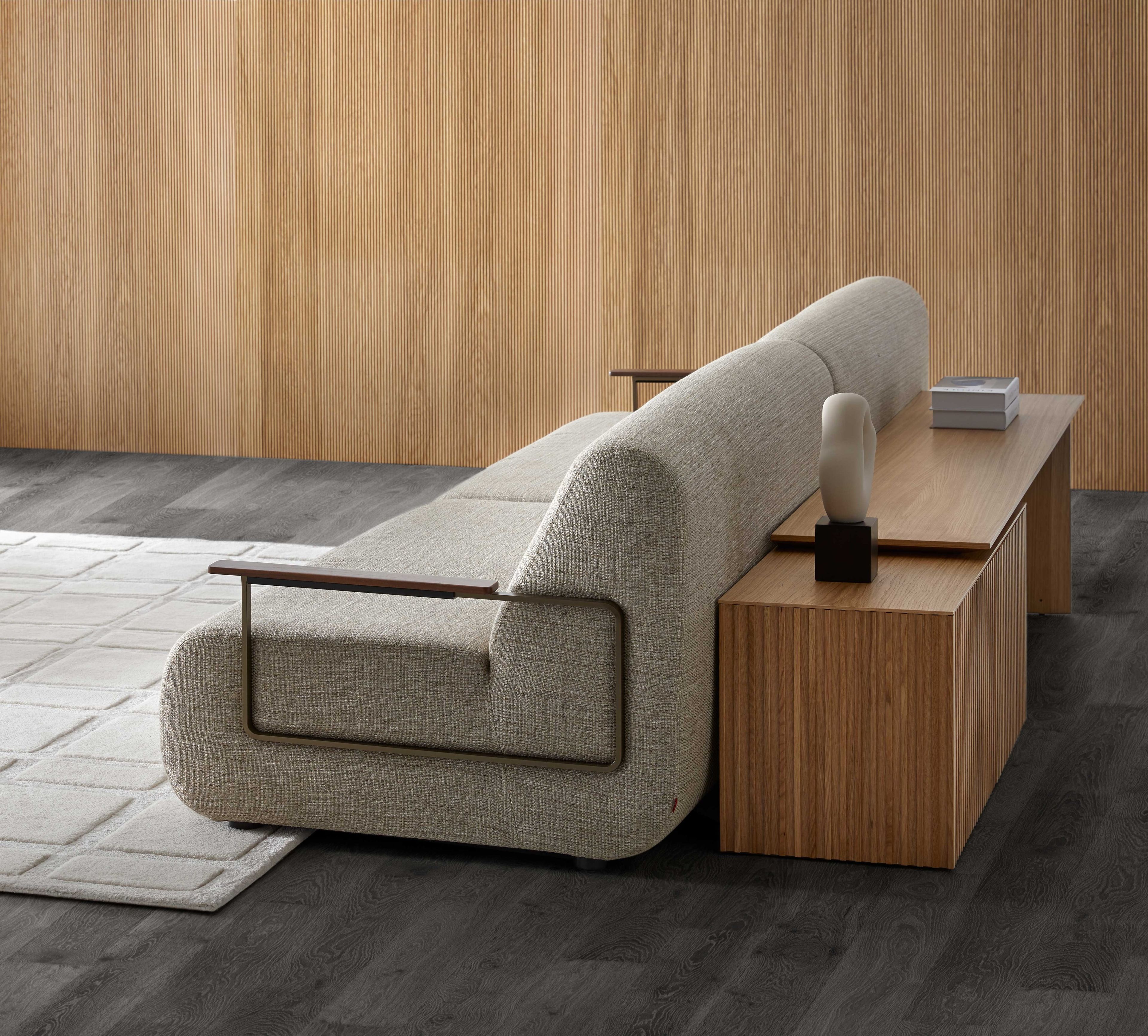 Деревянный шкаф для телевизора с распашными дверцами Punt VELASCA EXTENSIBLE ARCH-00141981 - Вид №6