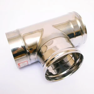 Тройник-Д 90" Ferrum Ф160 (430/0,5мм)