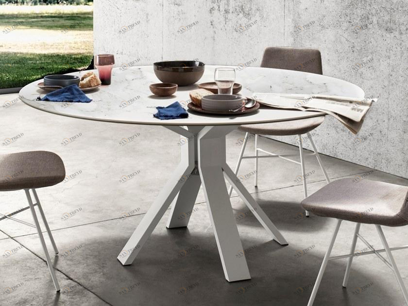 Joli Круглый обеденный стол из мрамора sun-id-1386452