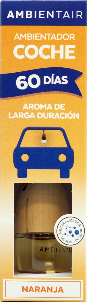 10656746 Ambientair Диффузор для автомобиля Средиземноморский апельсин 6 мл Стекло 