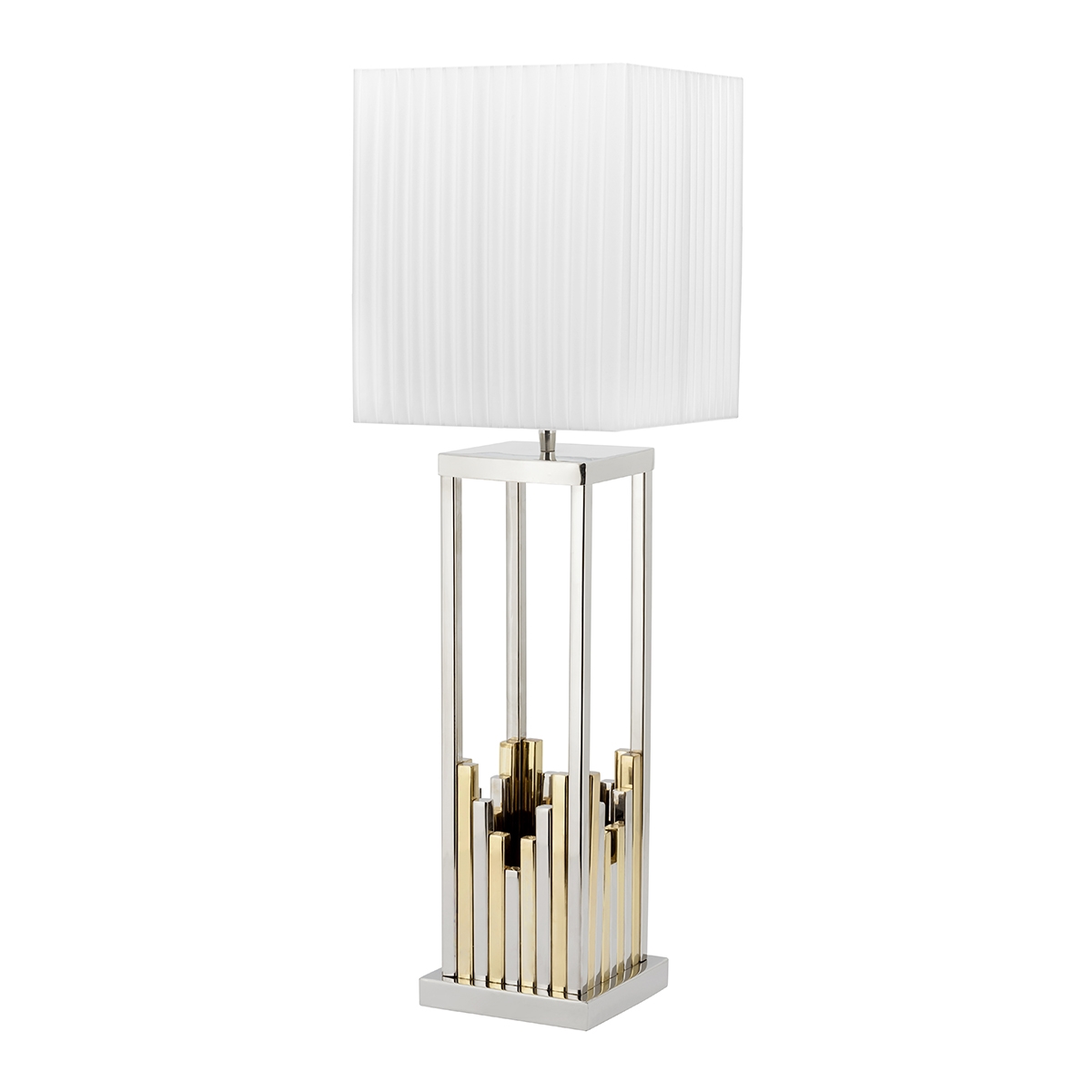 500263-10 ABHIKA НАСТОЛЬНАЯ ЛАМПА DOB PRETTY WHITE  - Вид №1
