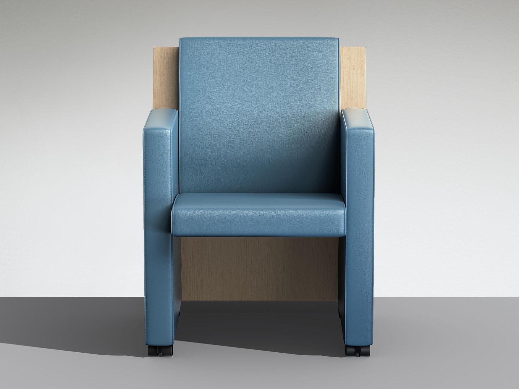 Кожаное кресло для аудитории LAMM FLEXA MOVE ARCH-00051392 - Вид №3