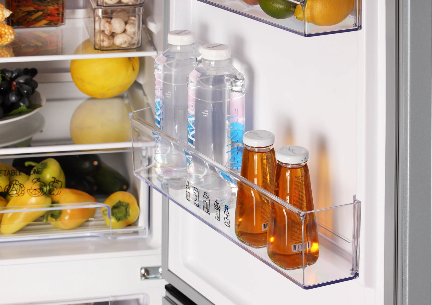 9291902 Холодильник с морозильником   NORD NRB 161NF S серебристый STDN-0077971 - Вид №4