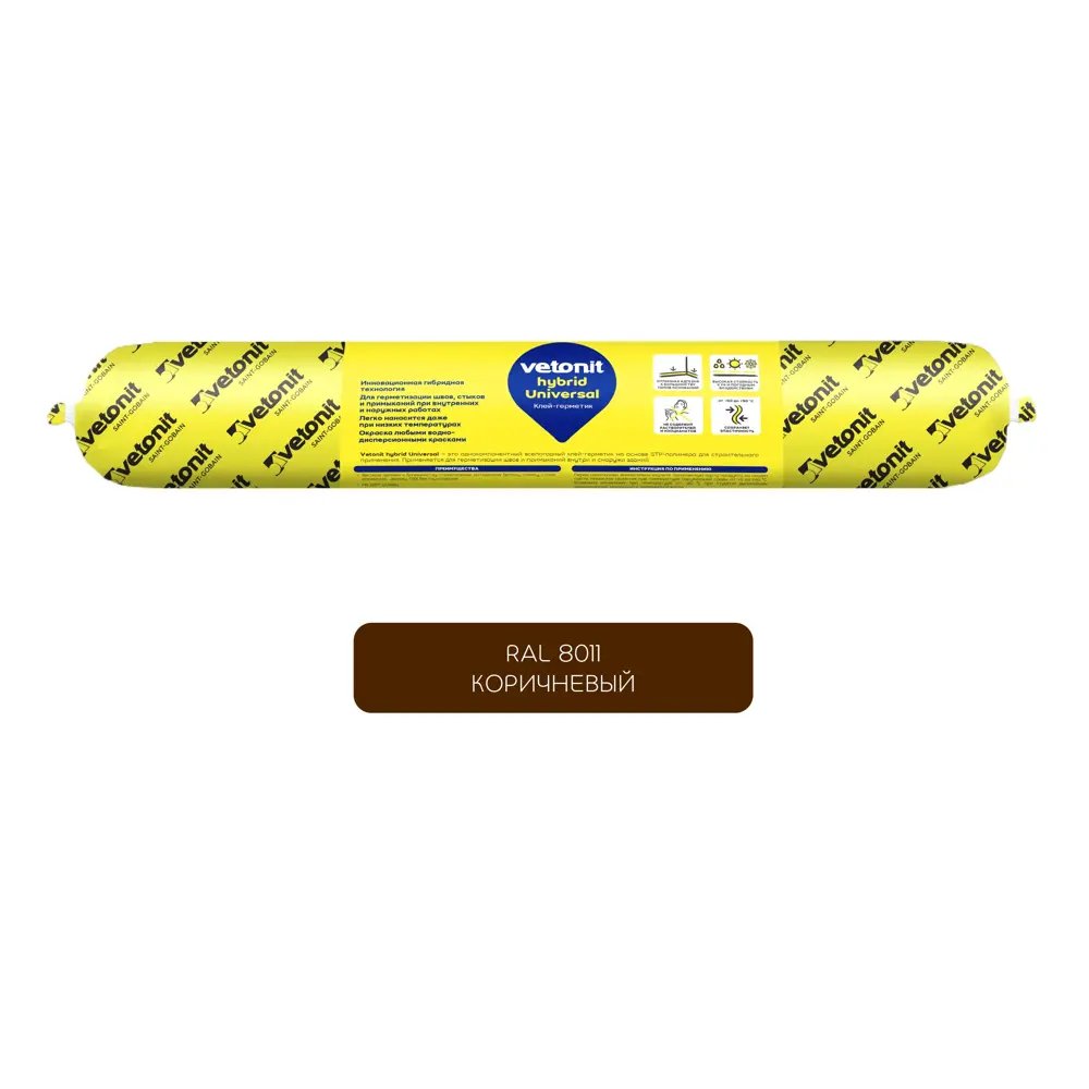 Универсальный клей-герметик VETONIT для герметизации и декора 84660102 STLM-0053535
