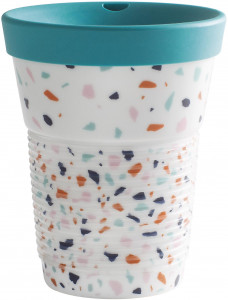 23F147A22629C MG Cupit чашка 0,35 л + питьевая крышка 10x2 см MagicGrip фарфоровых белые минералов + Kahla-porzellan