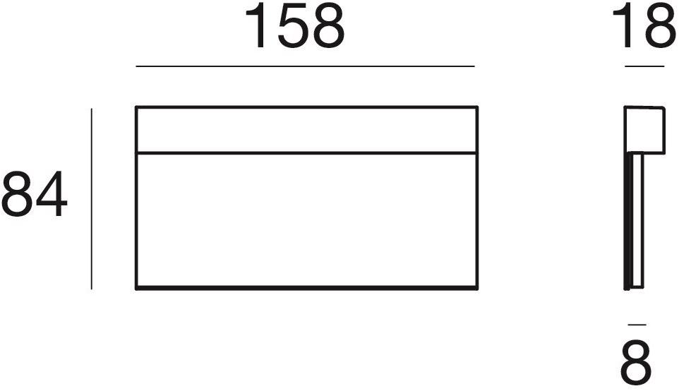 Linea Light Group Настенная лестница из алюминия и стекла для улицы sun-id-1457839 - Вид №5