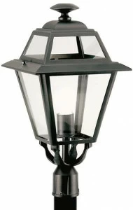 SOVIL Садовый фонарь из алюминия и стекла Elegance 859