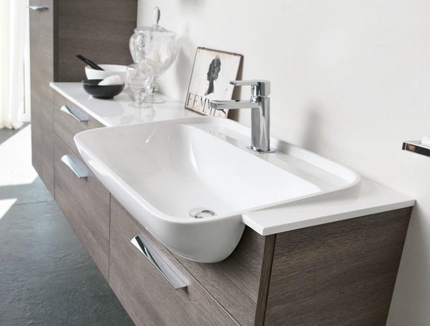 BMT Тумба под умывальник с зеркалом Sound.blues sun-id-1370671 - Вид №1