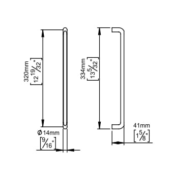 Ручка из нержавеющей стали D LINE куб ARCH-00062463 - Вид №2