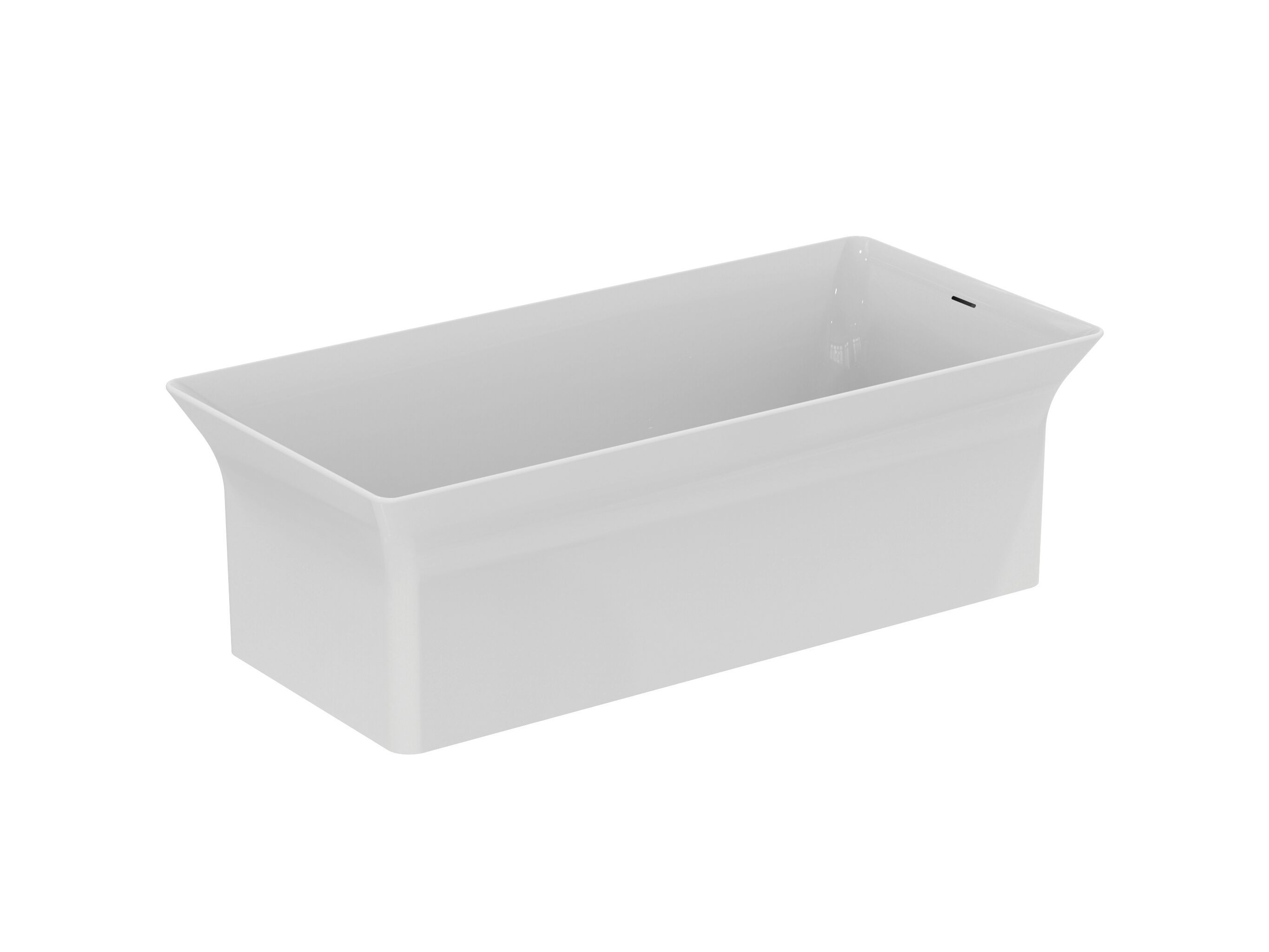 Прямоугольная ванна в центре комнаты в Ideal Solid® Ideal Standard La Dolce Vita ARCH-00052419