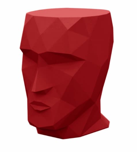 Приставной столик фигурный красный 49 см Adan от Vondom VONDOM ADAN ОТ VONDOM 288873 Красный  - Вид №2