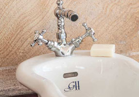 Gentry Home Пьедестал для раковины 640 мм с канавками Belgravia sun-id-1075212 - Вид №1