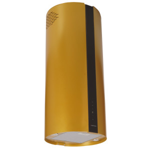 9270636 Вытяжка островная Meferi TUBE40GOLD ISLA COMFORT PLUS золотистый/черный