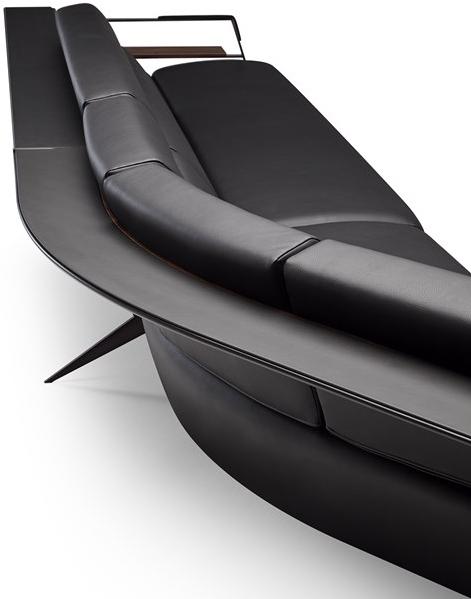 José Martínez Medina Секционный кожаный диван Blacktone sun-id-1459993 - Вид №4