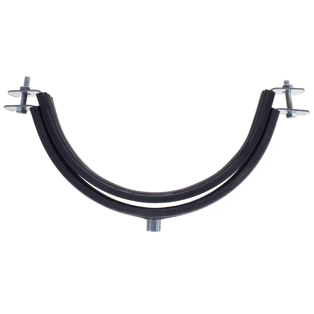 Хомут с резиновой прокладкой и пресс-гайкой М8, 162 мм ПЕТРОТЕХ STLM-2087518 - Вид №1