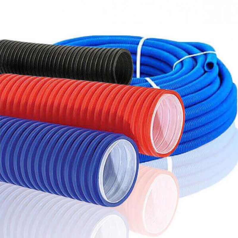 Труба металлопластиковая в гофре Henco 16 красная 100016MR - Вид №4