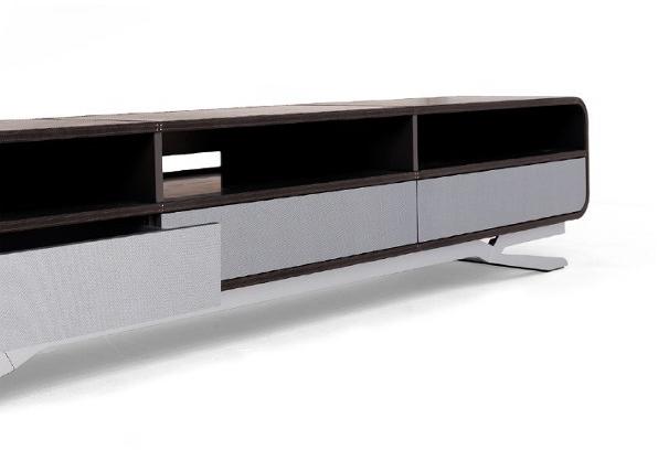 Aston Martin Низкая лакированная тумба под телевизор из дерева sun-id-1450975 - Вид №1