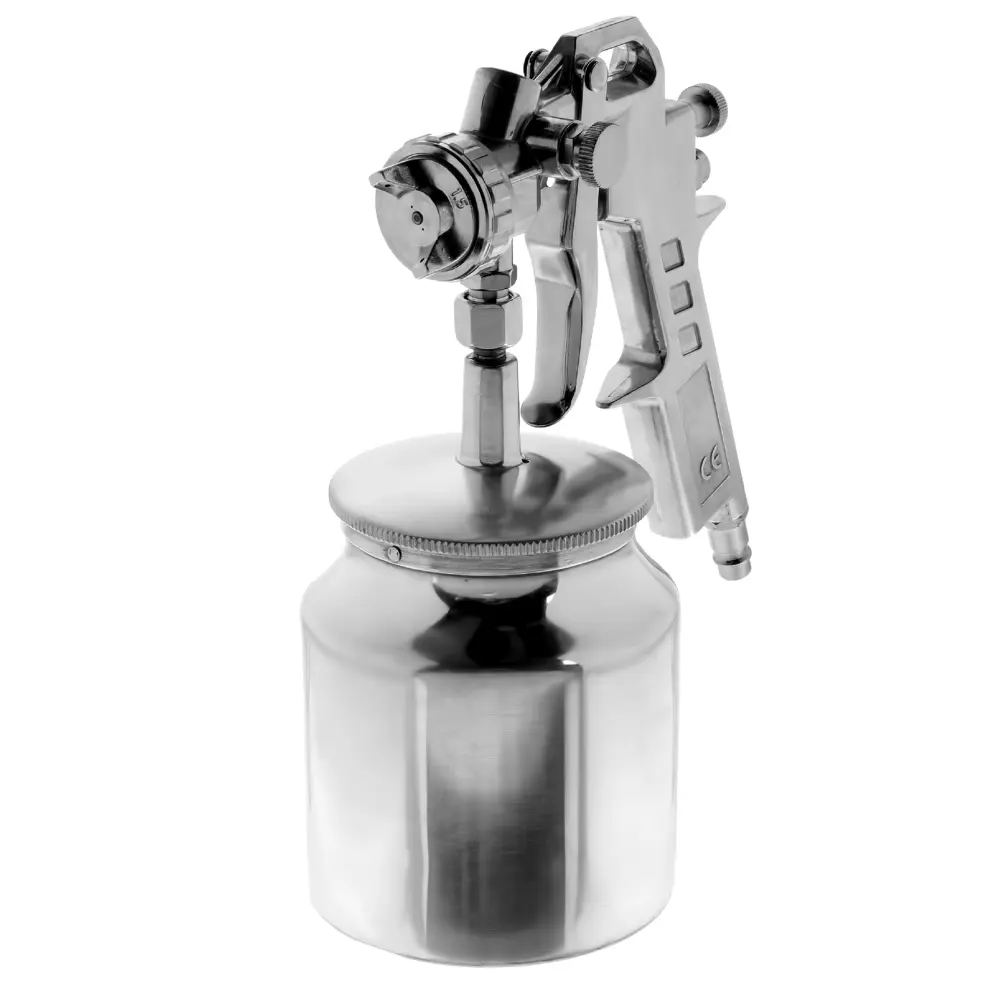 Пневматический краскораспылитель АЭРУС с нижним бачком 0,7 л 15308809 STLM-0005676