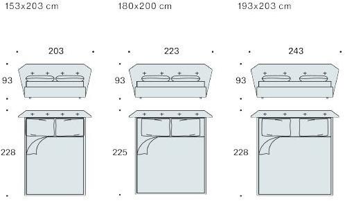 Saba Italia Контейнер с двойной обивкой из ткани New york sun-id-1443251 - Вид №4