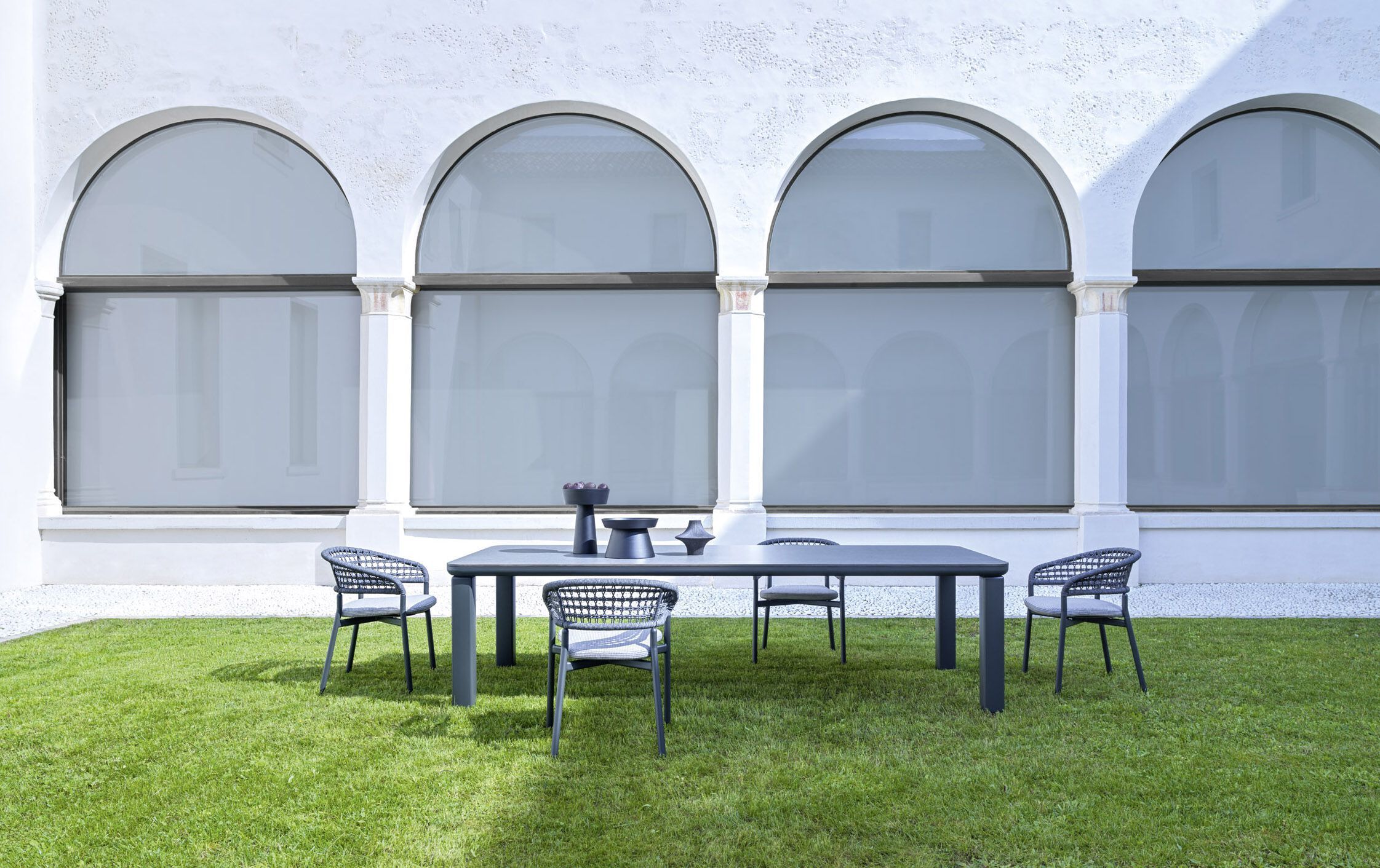 Выдвижной прямоугольный садовый стол Varaschin Customade ARCH-00061802 - Вид №3