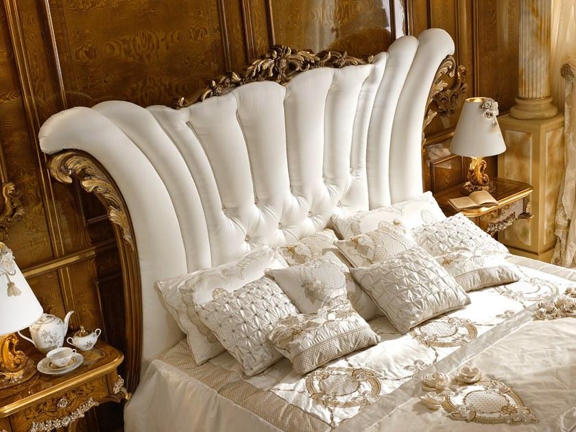 A.R. Arredamenti Двуспальная кровать из ткани с мягким изголовьем Dolcevita sun-id-1410956 - Вид №2