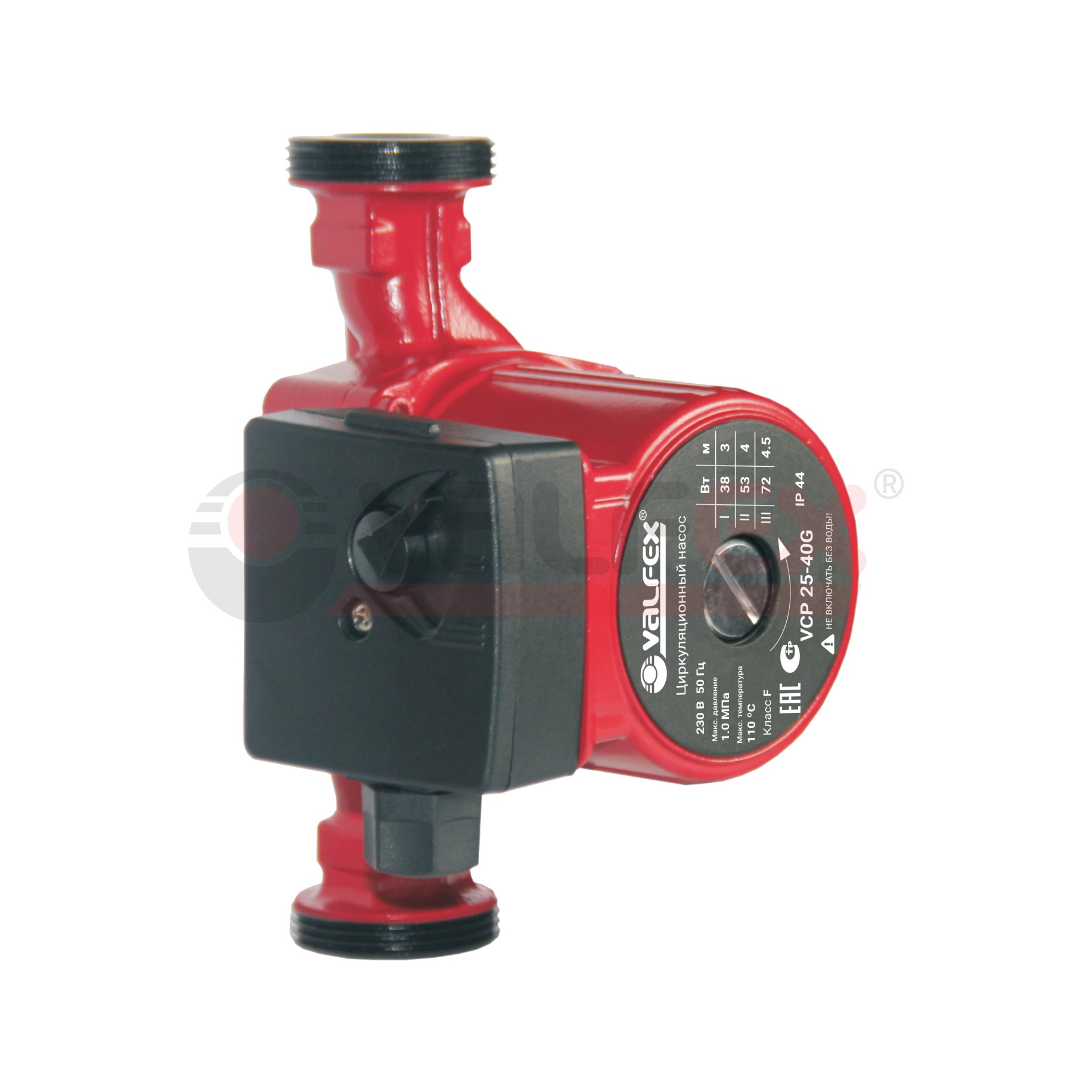 VALF VCP 25-80G180  Valfex Циркуляционный насос VALFEX VCP 25-40G (с гайками) 