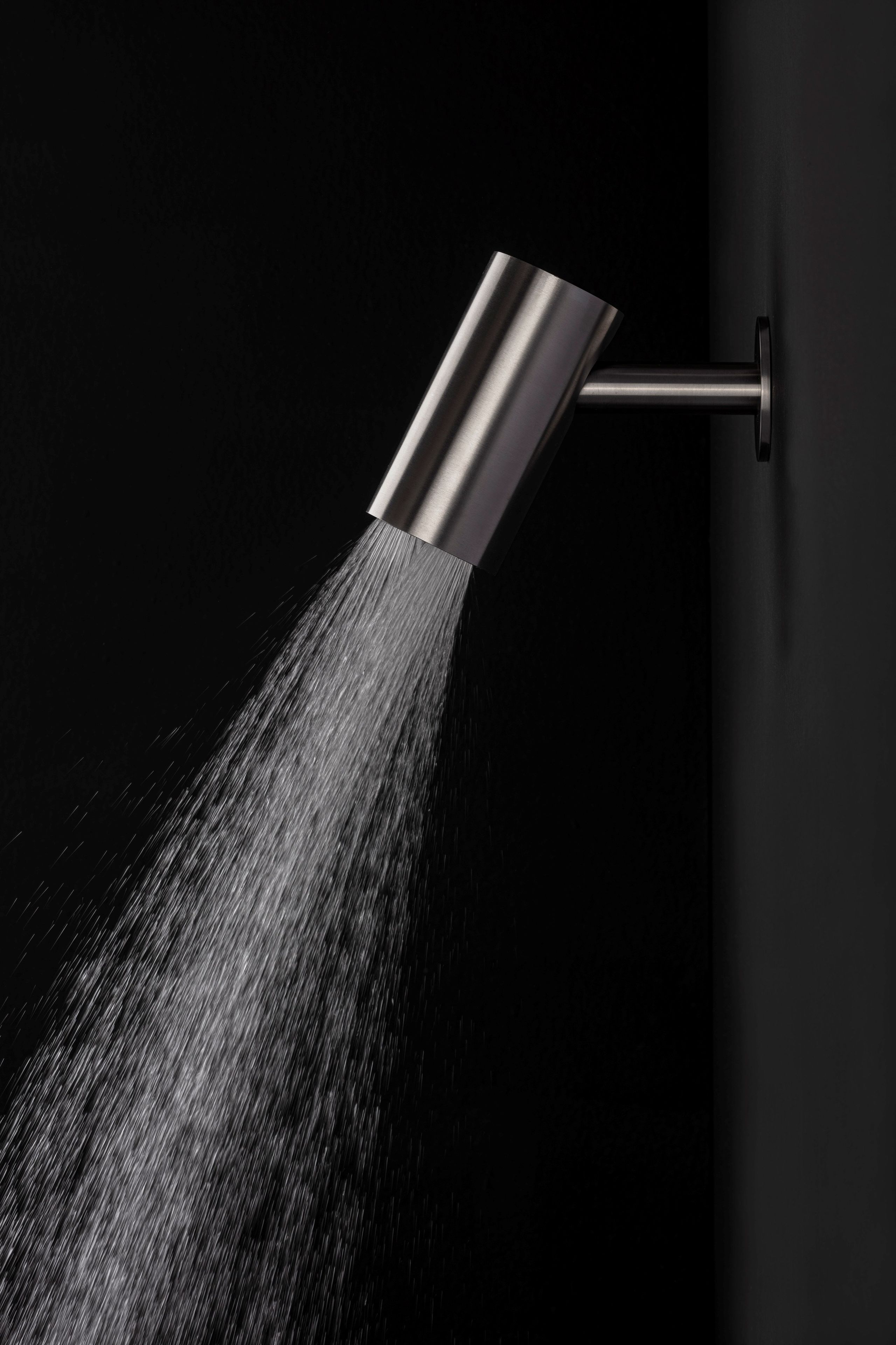 Регулируемая душевая головка из нержавеющей стали с 3 струями Zazzeri Q316 ARCH-00109897 - Вид №3