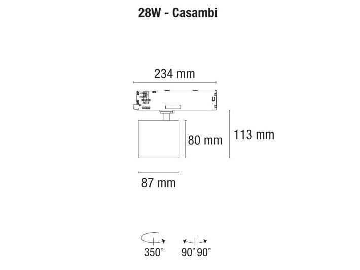 Алюминиевое светодиодное освещение PAN SINERGY ARCH-00102631 - Вид №3