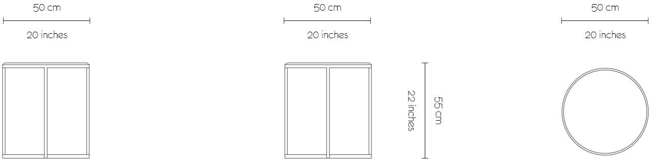 MORADA Круглый журнальный столик из мрамора и металла Hope Hope royal st - Вид №3