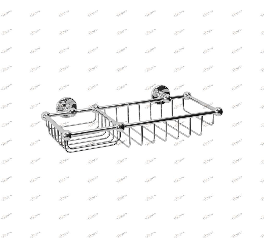 Gentry Home Керамический держатель стакана Queen Хром GH102110