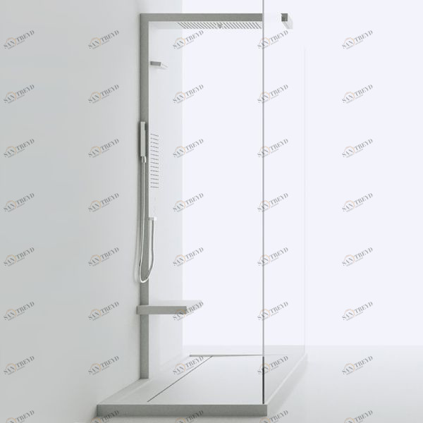 Moma Design Душевая колонна с доп.опциями Shower Column 1000 белая Shower Wall CLSH1000