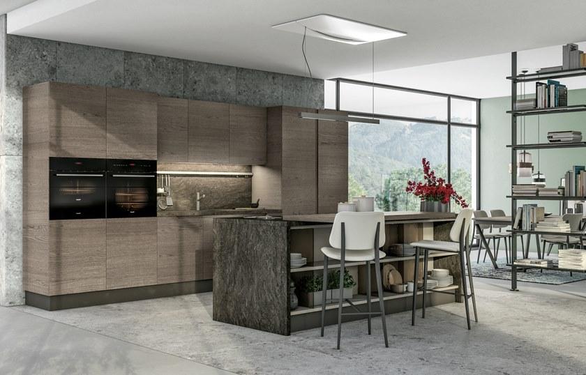 Cucine Lube Модульная кухня с островом Luna sun-id-1439288 - Вид №1