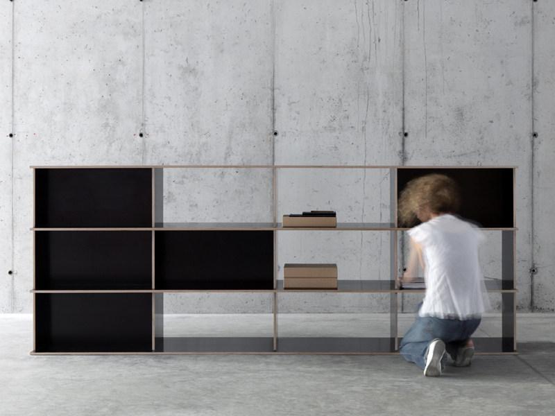 FIORONI Модульный двухсторонний книжный шкаф из многослойной фанеры J.m.b sun-id-1499945 - Вид №1