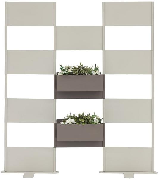 iSimar Низкий прямоугольный горшок из оцинкованной стали Esther & tonin Isi 7215  - Вид №1