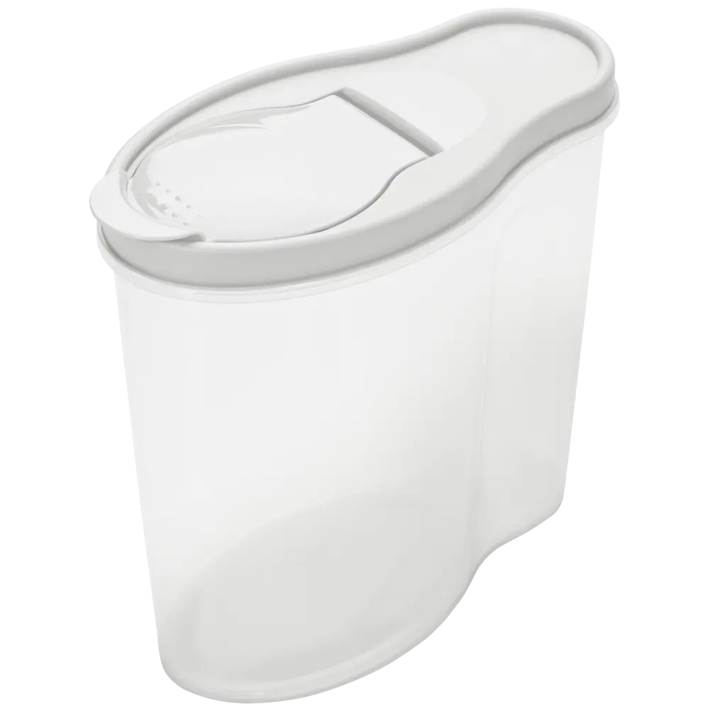 Контейнер для сыпучих продуктов Martika 2.1 л пластик цвет прозрачный STLM-2192765