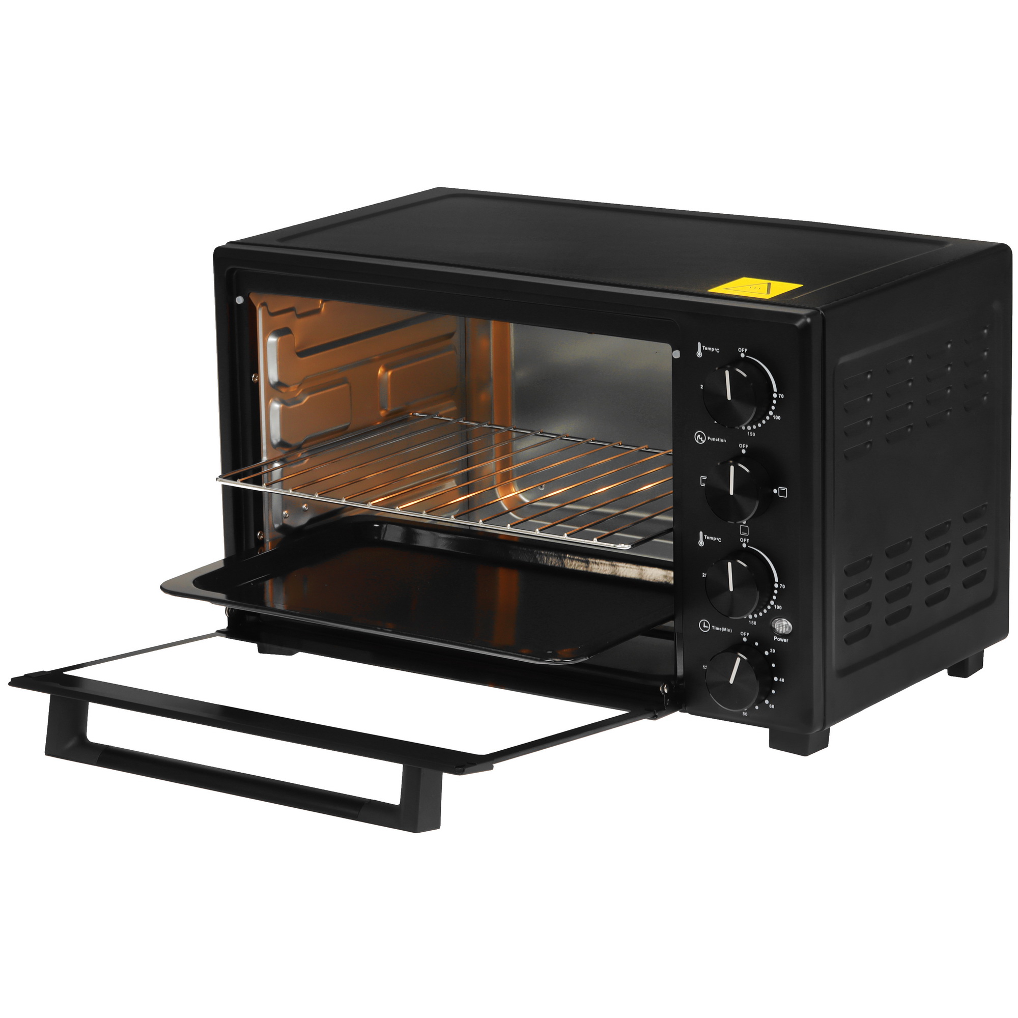 9080969 Мини-печь Kraft KFC-MO 381 HBL черный STDN-0060498 - Вид №4