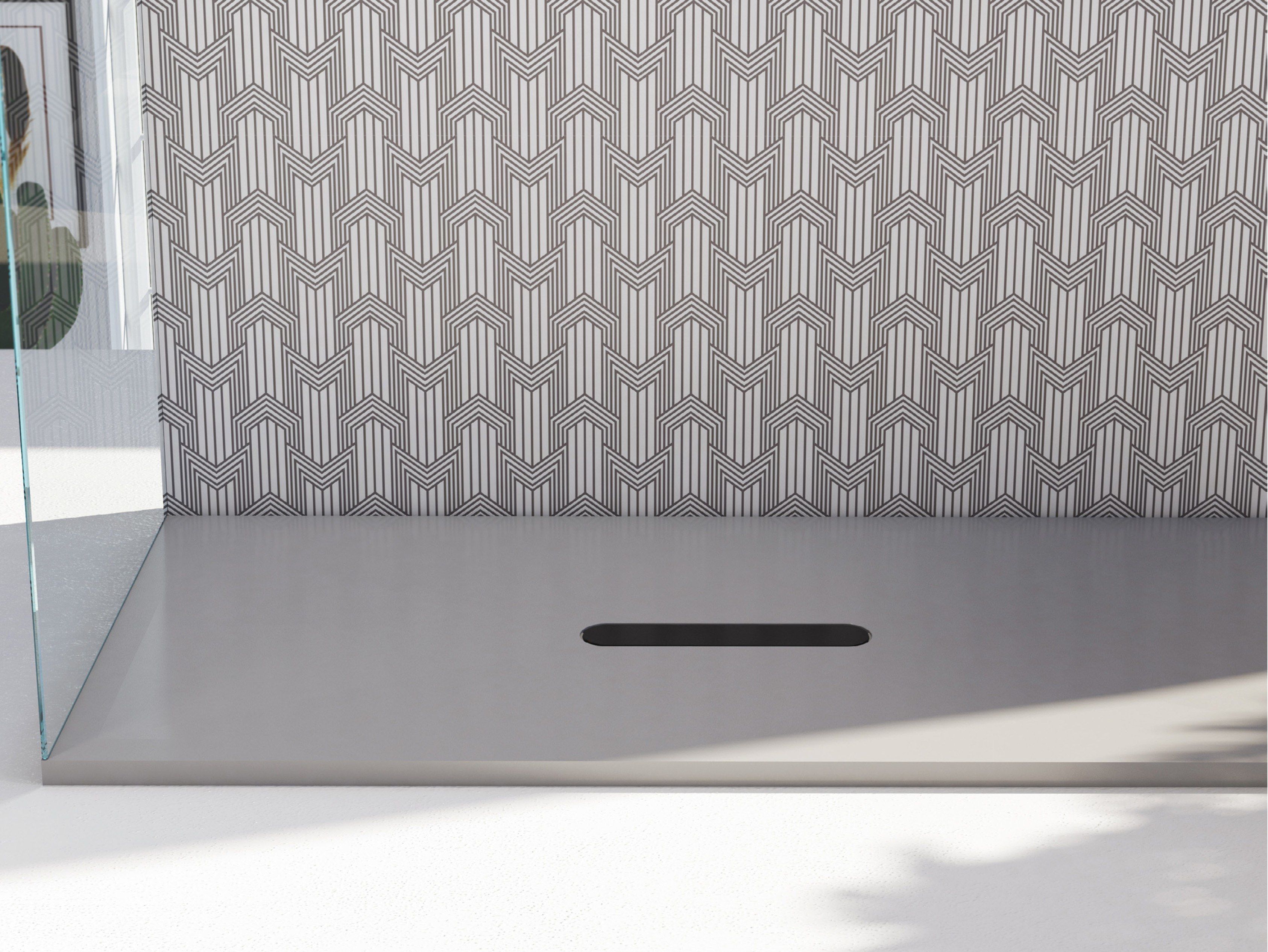 Нескользящий встроенный поддон для душа Luxolid® Relax Design VESUVIUS SOLID ARCH-00028743 - Вид №1