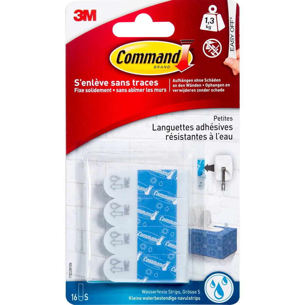 Полоски влагостойкие Command малые 16 шт STLM-2003104 - Вид №3