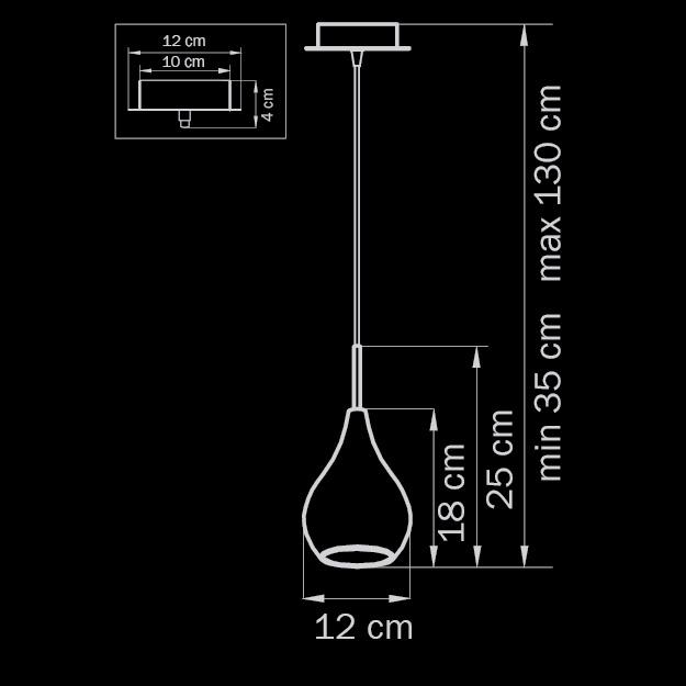 Подвесной светильник Lightstar Pentola 803038 LIGHTSTAR PENTOLA 071154 Зеленый  - Вид №1