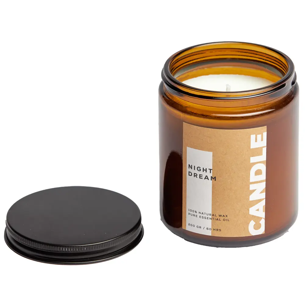 Свеча ароматизированная Night Dream коричневый 9 см 89348177 STLM-2064120 Santreyd  - Вид №2