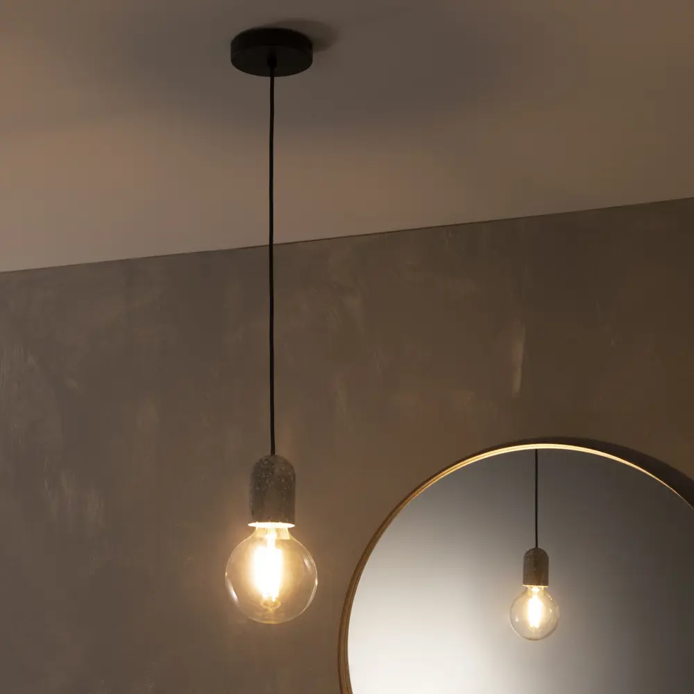 Подвесной светильник INSPIRE Tezzo в индустриальном стиле с цементным эффектом 83054644 STLM-0038842 - Вид №4