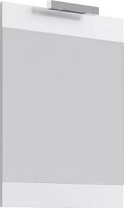 Бригпанель с зеркалом и светильником, белый Br.02.06/W,