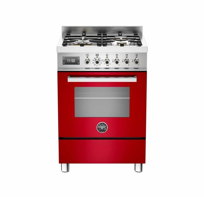 Bertazzoni Профессиональная отдельно стоящая кухня Professional Pro60 4 mfe s - Вид №5