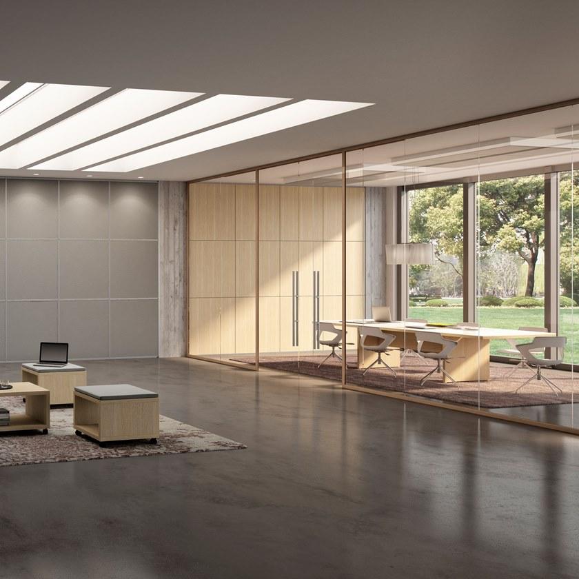 CUF Milano Стеклянная звуконепроницаемая сдвижная стена для офиса Aquarius sun-id-1496905 - Вид №2